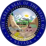 The Great Seal of Nevada logo