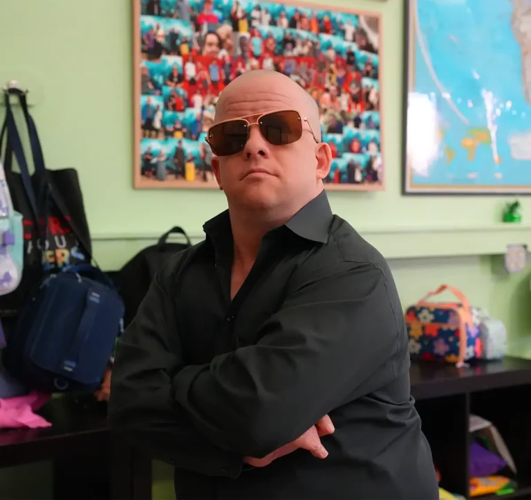 young man wearing sunglasses