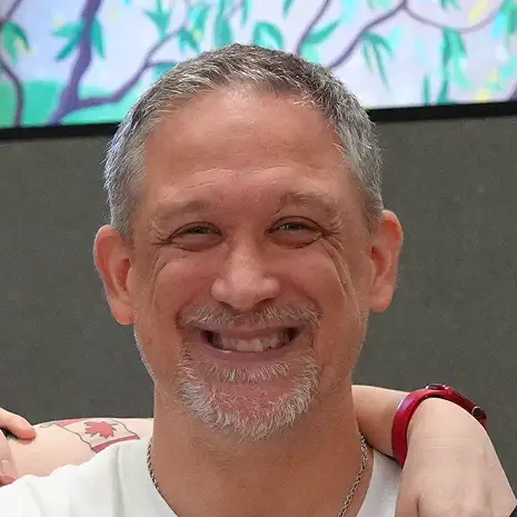 man smiling