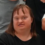 woman smiling