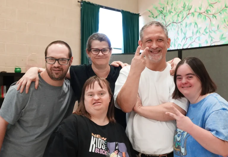 group photo - everyone smiling