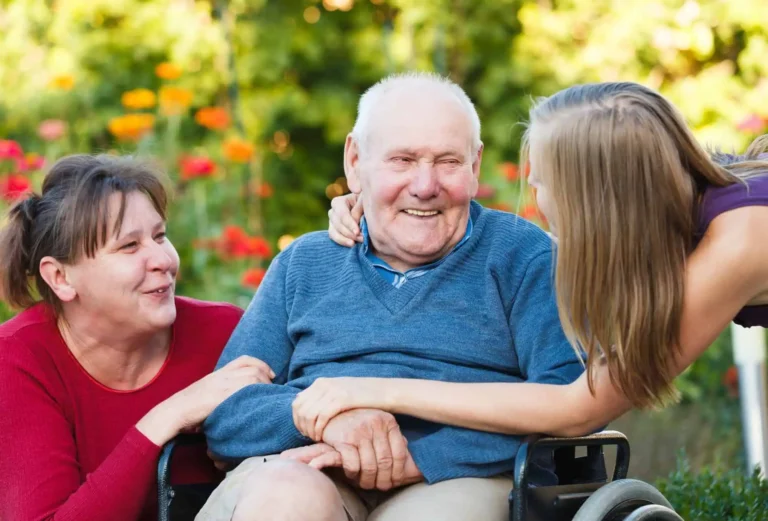 Man in wheelchair